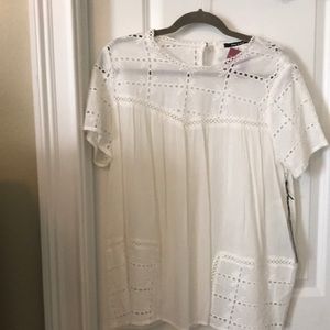 Doe & Rae cream top